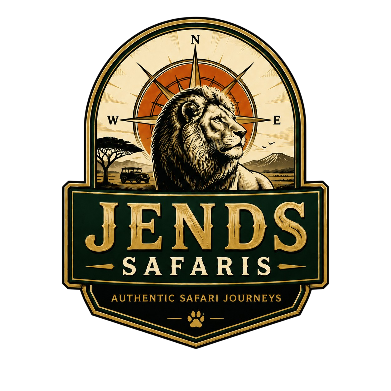 Jends Safaris Logo png